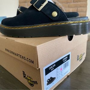 Dr. Martens Suede Mules